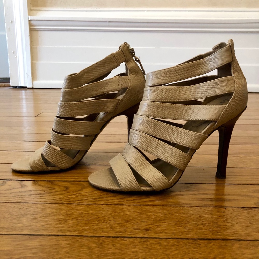 Fabulous sexy strappy leather sandals
